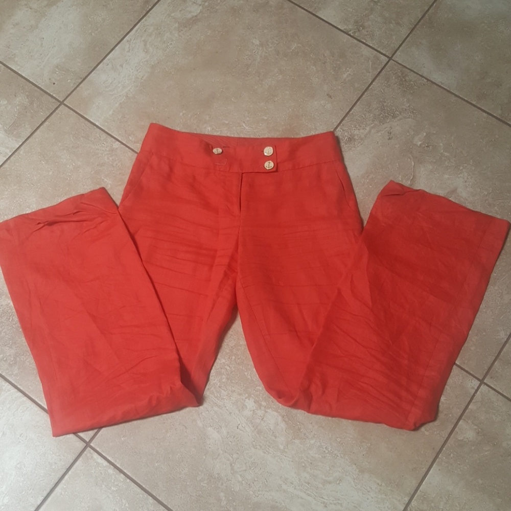 Salmon colored pants